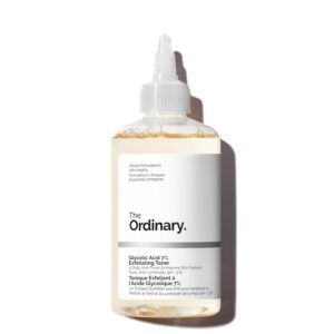 [The Ordinary Glycolic Acid 7% Exfoliating Toner, Brightening and Smoothing Daily Toner for More Even-Looking Skin Tone]